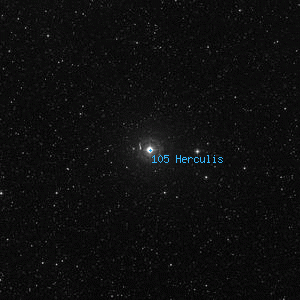 DSS image of 105 Herculis