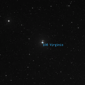 DSS image of 108 Virginis