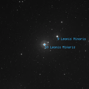 DSS image of 10 Leonis Minoris