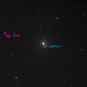DSS image of 10 Leonis