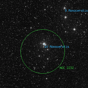 DSS image of 10 Monocerotis