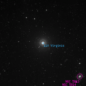 DSS image of 110 Virginis