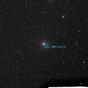 DSS image of 111 Herculis