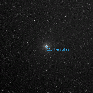 DSS image of 113 Herculis