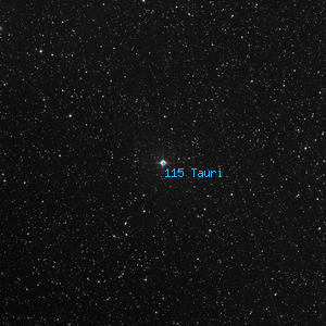 DSS image of 115 Tauri
