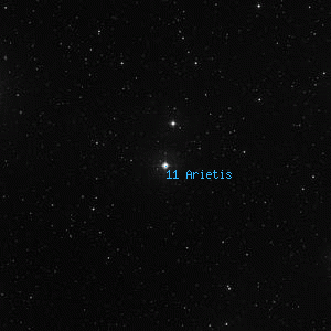DSS image of 11 Arietis