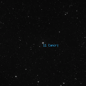 DSS image of 11 Cancri