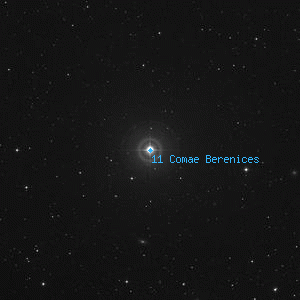 DSS image of 11 Comae Berenices