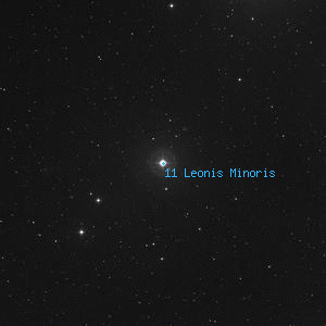 DSS image of 11 Leonis Minoris