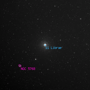 DSS image of 11 Librae