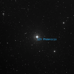 DSS image of 120 Phoenicis