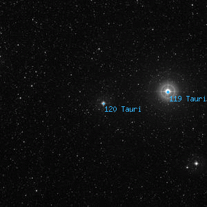 DSS image of 120 Tauri