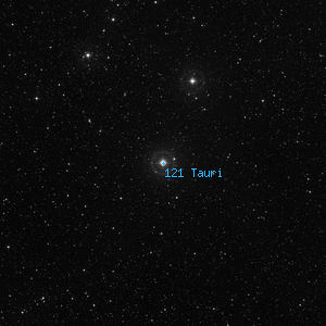DSS image of 121 Tauri