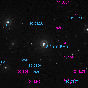 DSS image of 12 Comae Berenices
