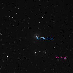 DSS image of 12 Virginis