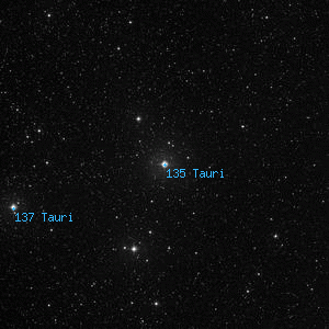 DSS image of 135 Tauri