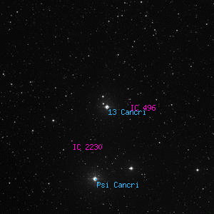 DSS image of 13 Cancri