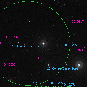 DSS image of 13 Comae Berenices
