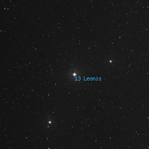 DSS image of 13 Leonis