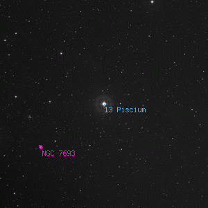 DSS image of 13 Piscium