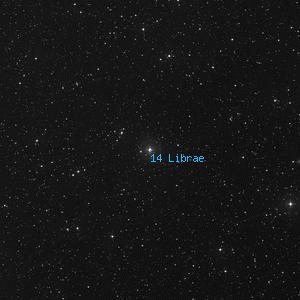 DSS image of 14 Librae