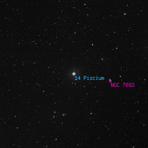 DSS image of 14 Piscium