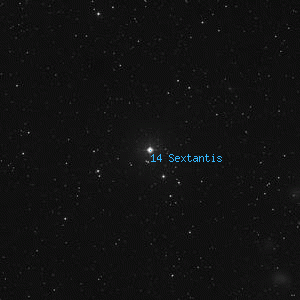 DSS image of 14 Sextantis