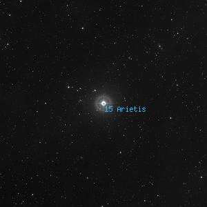 DSS image of 15 Arietis