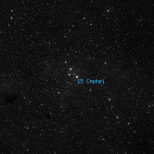 DSS image of 15 Cephei