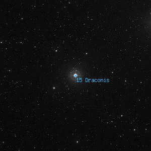 DSS image of 15 Draconis