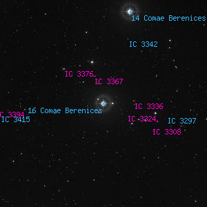 DSS image of 16 Comae Berenices