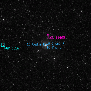 DSS image of 16 Cygni B