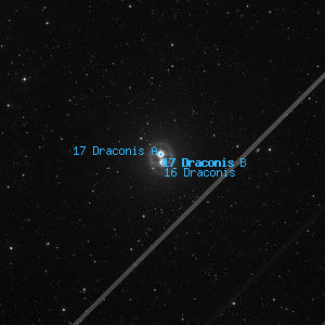 DSS image of 16 Draconis