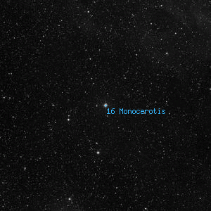 DSS image of 16 Monocerotis