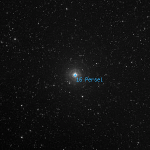 DSS image of 16 Persei