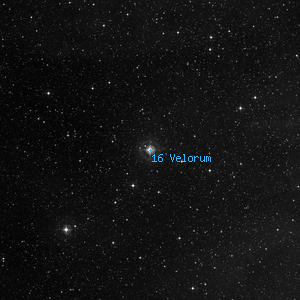 DSS image of 16 Velorum