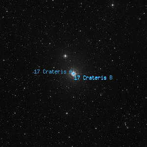 DSS image of 17 Crateris A