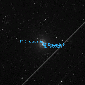 DSS image of 17 Draconis A