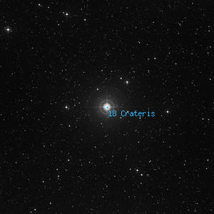 DSS image of 18 Crateris