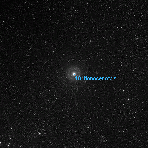 DSS image of 18 Monocerotis