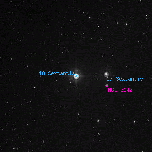 DSS image of 18 Sextantis