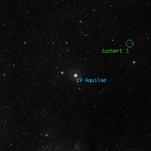 DSS image of 19 Aquilae