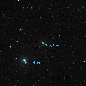 DSS image of 19 Hydrae