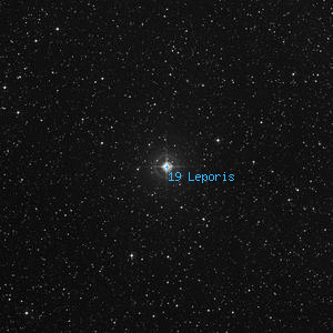 DSS image of 19 Leporis