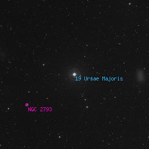 DSS image of 19 Ursae Majoris