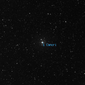 DSS image of 1 Cancri