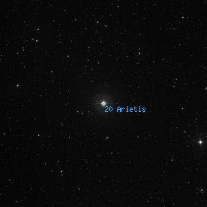 DSS image of 20 Arietis
