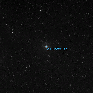 DSS image of 20 Crateris