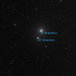 DSS image of 20 Draconis