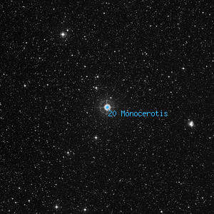 DSS image of 20 Monocerotis